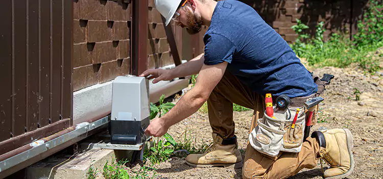 Electric Driveway Gate Installation Bourbonnais