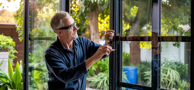 Replacing Sliding Door Lock Bourbonnais
